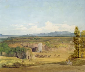 View of the Roman Campagna